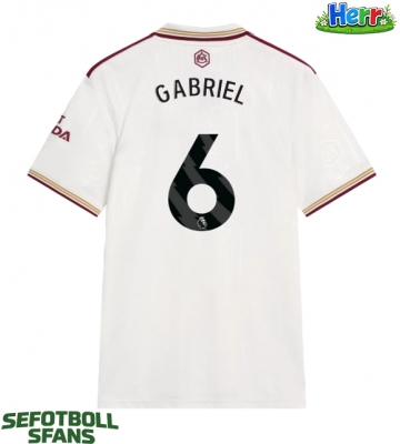 Arsenal Gabriel Magalhaes #6 Tredje Tröja 2025-26 Kortärmad